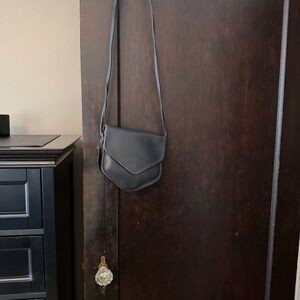 Coach Vintage Navy Blue Leather Crossbody Bag